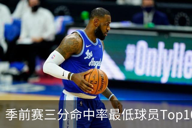 季前赛三分命中率最低球员Top10：克莱15%居首 以赛亚·乔19%第二